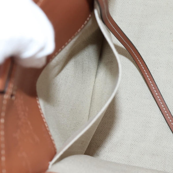 LOEWE Anagram Tote Bag Canvas Pink Auth 134869M