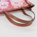 LOEWE Anagram Tote Bag Canvas Pink Auth 134869M-7