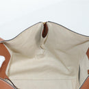 LOEWE Hand Bag Canvas 2way Multicolor Gold Auth 134870M-23