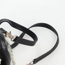 Chrome Hearts PVC BACK TO SCHOOL Backpack Vinyl Leather Black Auth 134876M-11