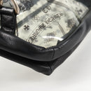 Chrome Hearts PVC BACK TO SCHOOL Backpack Vinyl Leather Black Auth 134876M-15