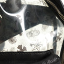 Chrome Hearts PVC BACK TO SCHOOL Backpack Vinyl Leather Black Auth 134876M-18