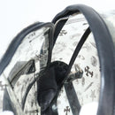 Chrome Hearts PVC BACK TO SCHOOL Backpack Vinyl Leather Black Auth 134876M-22