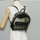 Chrome Hearts PVC BACK TO SCHOOL Backpack Vinyl Leather Black Auth 134876M-23