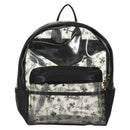 Chrome Hearts PVC BACK TO SCHOOL Backpack Vinyl Leather Black Auth 134876SAM-13