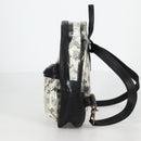 Chrome Hearts PVC BACK TO SCHOOL Rugzak Vinyl Leer Zwart Auth 134876SAM-4