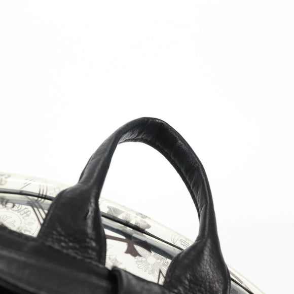 Chrome Hearts PVC BACK TO SCHOOL Backpack Vinyl Leather Black Auth 134876M