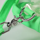 Chrome Hearts PVC BACK TO SCHOOL Backpack Vinyl Leather Green Auth 134877M-9