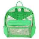 Chrome Hearts PVC BACK TO SCHOOL Backpack Vinyl Leather Green Auth 134877M-13