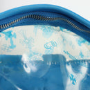 Chrome Hearts PVC BACK TO SCHOOL Rugzak Vinyl Leer Blauw Auth 134878SAM-19