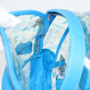 Chrome Hearts PVC BACK TO SCHOOL Backpack Vinyl Leather Blue Auth 134878M-22