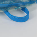 Chrome Hearts PVC BACK TO SCHOOL Backpack Vinyl Leather Blue Auth 134878M-7