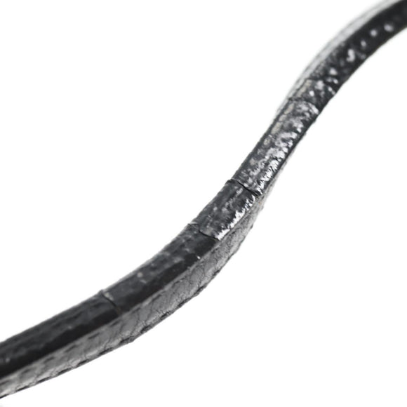 Chrome Hearts Cross Ball Button Gunslinger Bag Leather Black Auth 134879M