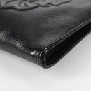 Chrome Hearts Cross Ball Button Gunslinger Bag Leather Black Auth 134879M-17