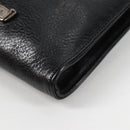 Chrome Hearts Cross Ball Button Gunslinger Bag Leather Black Auth 134879M-19