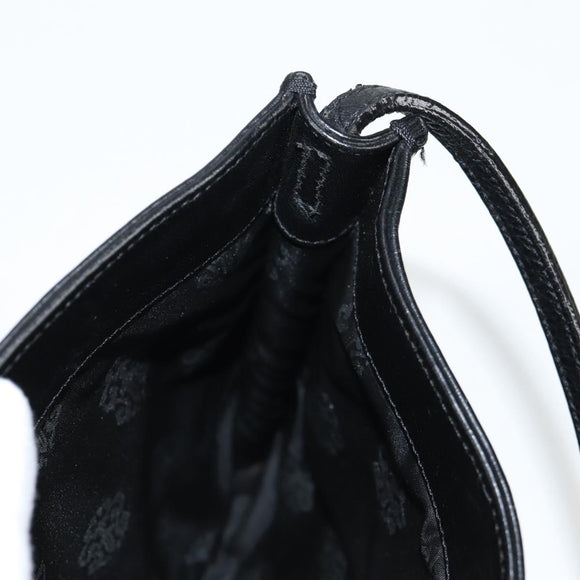 Chrome Hearts Cross Ball Button Gunslinger Bag Leather Black Auth 134879M