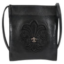 Chrome Hearts Cross Ball Button Gunslinger Bag Leather Black Auth 134879SM-13