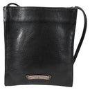 Chrome Hearts Cross Ball Button Gunslinger Bag Leather Black Auth 134879M-2