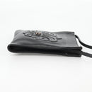Chrome Hearts Cross Ball Button Gunslinger Bag Leather Black Auth 134879M-4