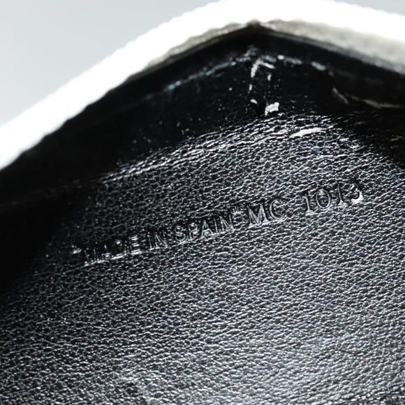 Christian Dior Lipstick case Cosmetic Pouch Canvas White Auth 134881