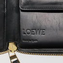 LOEWE Puzzle Anagram Compact Wallet Leather Yellow Auth 134882-17