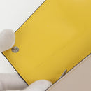 LOEWE Puzzle Anagram Long Wallet Leather Yellow Auth 134883M-19
