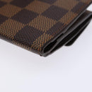 LOUIS VUITTON Damier Ebene Ludlow Coin Purse N62925 LV Auth 134884-15