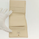 LOUIS VUITTON Damier Azur Portefeuille Elise Trifold Wallet N61733 Auth 134886-10