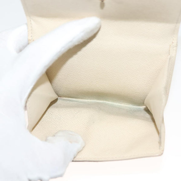 LOUIS VUITTON Damier Azur Portefeuille Elise Trifold Wallet N61733 Auth 134886