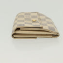 LOUIS VUITTON Damier Azur Portefeuille Elise Trifold Wallet N61733 Auth 134886-4