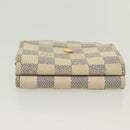 LOUIS VUITTON Damier Azur Portefeuille Elise Trifold Wallet N61733 Auth 134886-6