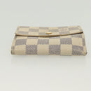LOUIS VUITTON Damier Azur Portefeuille Elise Trifold Wallet N61733 Auth 134886-7