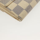 LOUIS VUITTON Damier Azur Portefeuille Elise Trifold Wallet N61733 Auth 134886-14