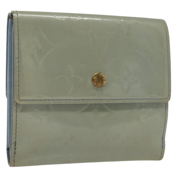 LOUIS VUITTON Vernis Porte Monnaie Bier Cartes Crdit Wallet M91247 Auth 134889