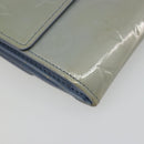 LOUIS VUITTON Vernis Porte Monnaie Bier Cartes Crdit Wallet M91247 Auth 134889-17