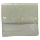 LOUIS VUITTON Vernis Porte Monnaie Bier Cartes Crdit Wallet M91247 Auth 134889-2