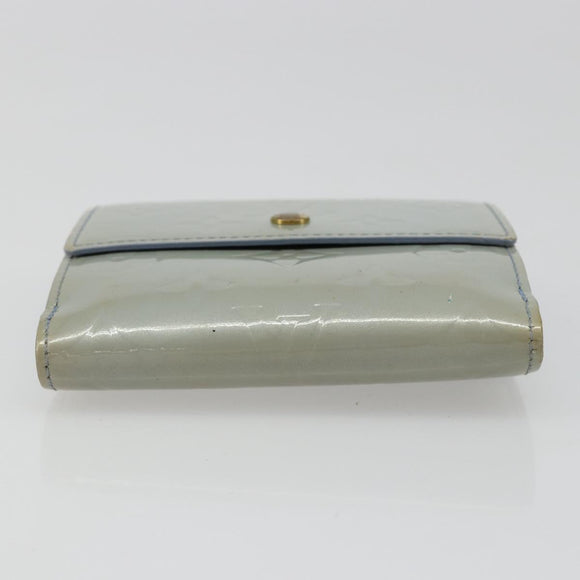 LOUIS VUITTON Vernis Porte Monnaie Bier Cartes Crdit Wallet M91247 Auth 134889