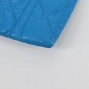 Christian Dior Canage Pouch Leather Blue Red black Auth 134892M-10