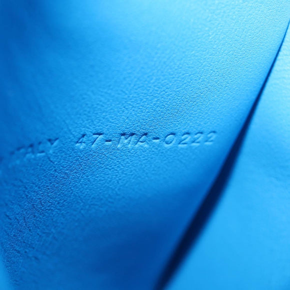 Christian Dior Canage Pouch Leather Blue Red black Auth 134892M