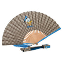 GUCCI GG Supreme Japanese Fan PVC Beige Gold 661734 Auth 134893M-1