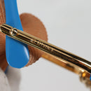 GUCCI GG Supreme Japanese Fan PVC Beige Gold 661734 Auth 134893M-17