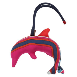 HERMES Bag Charm Silk Purple Auth 134898M - 0