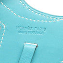 HERMES Paddock Cell Bag Charm Leather Purple Auth 134899M-9