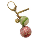 LOUIS VUITTON Bijoux Sac Mini Lin Croisette Charm Gold M95506 LV Auth 134900-1