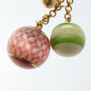 LOUIS VUITTON Bijoux Sac Mini Lin Croisette Charm Gold M95506 LV Auth 134900-7