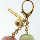 LOUIS VUITTON Bijoux Sac Mini Lin Croisette Charm Gold M95506 LV Auth 134900-8