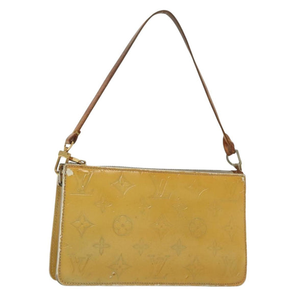 LOUIS VUITTON Monogram Vernis Lexington Accessory Pouch Gris M91056 Auth 134903