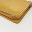 LOUIS VUITTON Monogram Vernis Lexington Accessory Pouch Gris M91056 Auth 134903-17