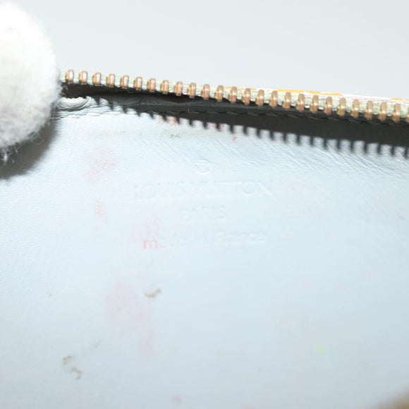 LOUIS VUITTON Monogram Vernis Lexington Accessory Pouch Gris M91056 Auth 134903