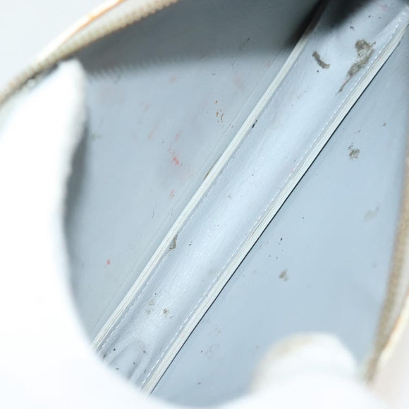 LOUIS VUITTON Monogram Vernis Lexington Accessory Pouch Gris M91056 Auth 134903